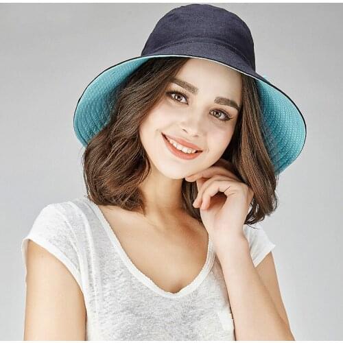 Fisherman Hat Female Thin Spring Summer Bucket Cap Women Flower Casual Fashion Sunscreen Sunshade Visor Basin Fisher Hats H6904
