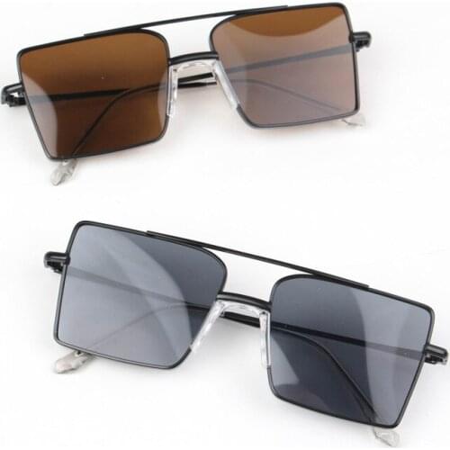 Metal Square Kids Sunglasses Boys Girl Fashion Infant Oversized Sun Glasses Baby Eyewear Gafas Uv Protect Travel Glasses 2020