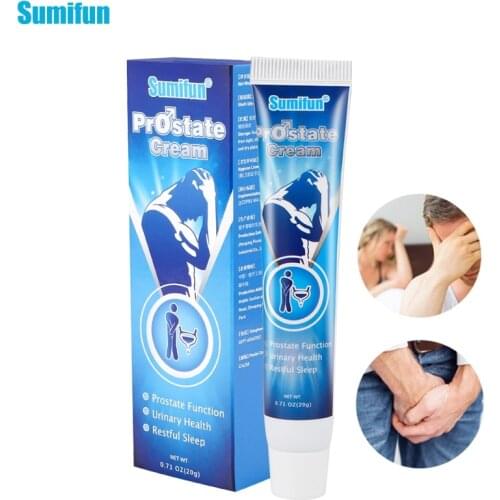 Sumifun 1box Male Prostatic Cream Chinese Medical Plaster Urethritis Recovery Ointment Man Urological Urology Inflammation 20G