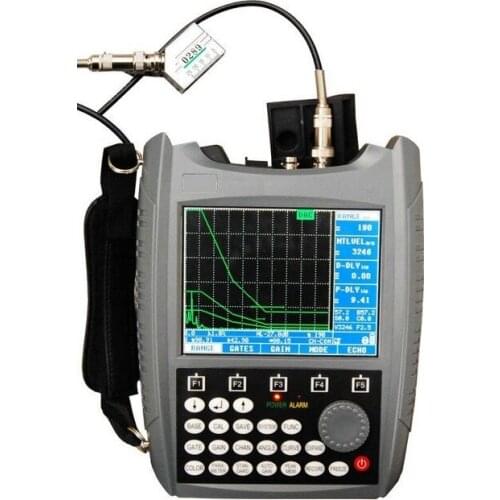 Ultrasonic Flaw Detector 5.7 Inch Portable Scanning Range 0-25000mm B Color B Thickness Scan Grey Scan Defectoscope SUB180