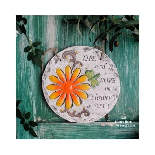 Spring breeze is the most busy ten natural garden flowers rustic cement pendant garden balcony shop decoration landscape