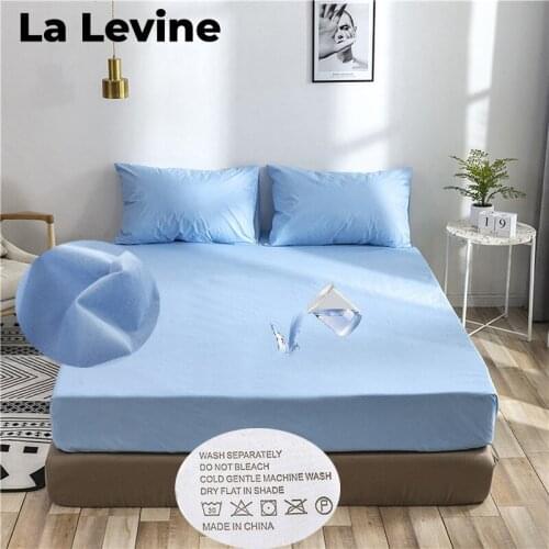 Waterproof Bed Cover Multi Color Dustproof Bed Spread Quilted Bedspread Anti-Bedwet Bedding Set Bed Mattress for Baby Adult