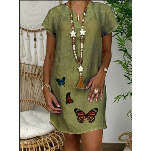 Летние платья с коротким рукавом Youe Shone China At AliExpress