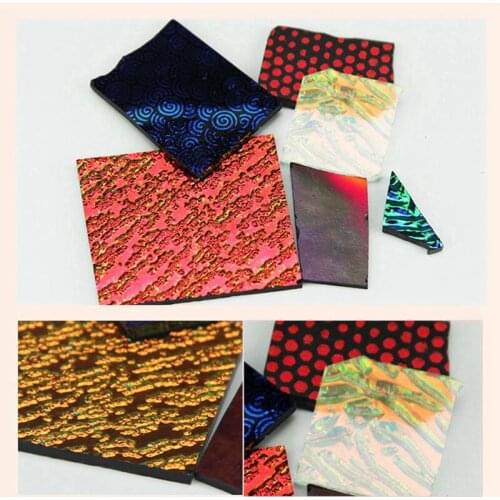 Free Shipping Big Sale Dichroic Glass COE90 Glasses Microwave Kiln Accessories-5bags/set(28g/bag)