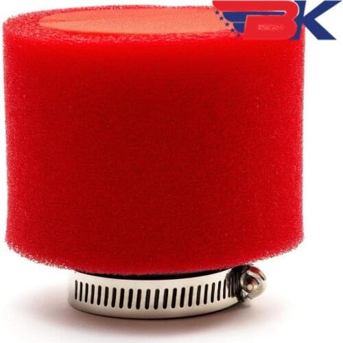 Performance 40mm 42mm Double Foam Red Air Filter 125cc 140cc 150cc Pit Dirt Bike