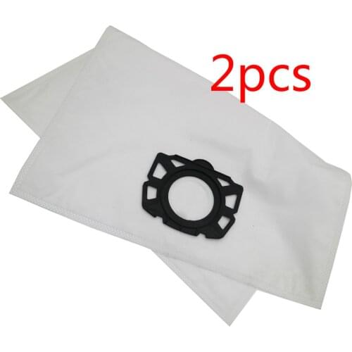 2PCS of filter bags for Karcher MV4 MV5 MV6 WD4 WD5 WD6 Karcher WD4000 to WD5999 replacement for part