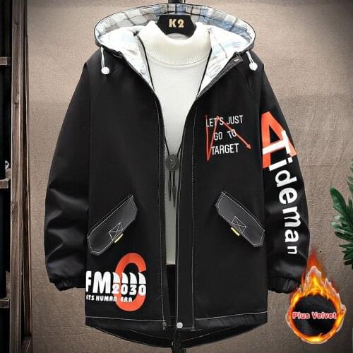 New Hooded Jacket Men Winter Warm Thick Parkas Cashmere Liner Coat Male Casual Patchwork Jackets Autumn Windproof Overcoats