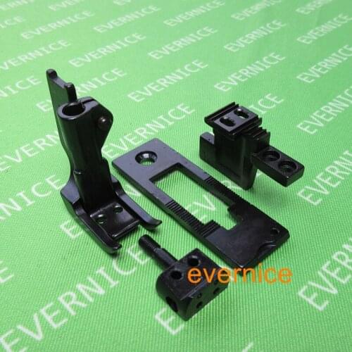 NEEDLE PLATE FEEDER PRESS FOOT NEEDLE CLAMP GAUGE SET for CONSEW 339 339R 339RB+please choose your wanted size