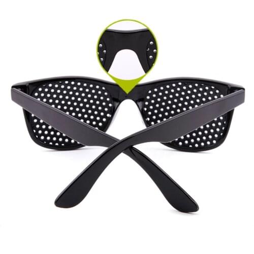 Pin Small Hole Sunglass Camping Eyeglasses Outdoor Hiking Eyewear Black Eye sight Improvement Care Exercise Eyewear Glasses