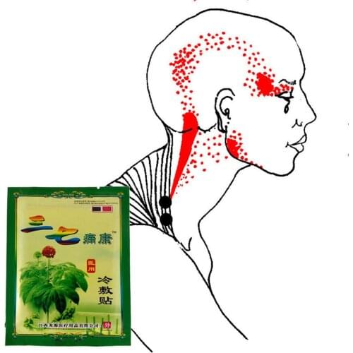 Wholesale Notoginseng Cold Compress Plaster Patches for Joint Pain Neck Back Body Muscle Relaxation Pain Killer Patches