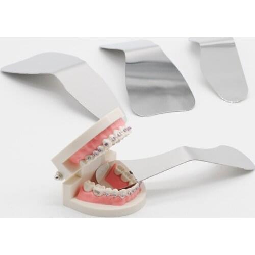 Dentist Lab Double-Side Oral Clinic Orthodontic Photographic Mirror Reflector For Dentistry Clinic Stpplies