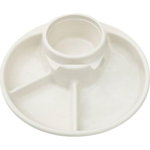 Breakfast Plate Divided Portable Barbecue Picnic Tray Portion Control Plate For Healthy Eating For Adults Kids pretty