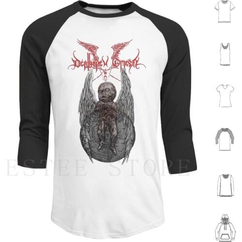 Deathspell Hoodie Long Sleeve Deathspell Death Spell France French Black Metal Extreme