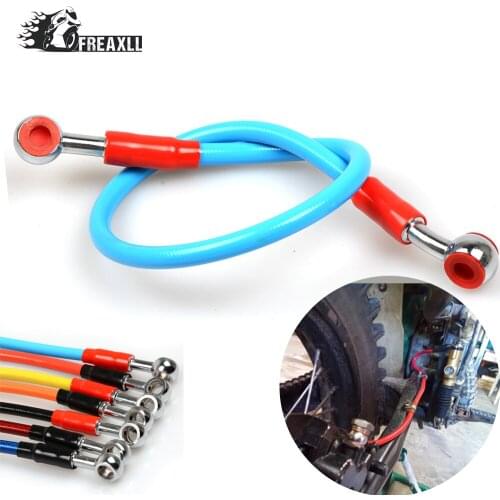Universal Motorcycle Brake Oil Hose Line Pipe Hydraulic Reinforced motorcycle dirt bike For Kawasaki Ninja 250R Z 800 YAMAHA MT