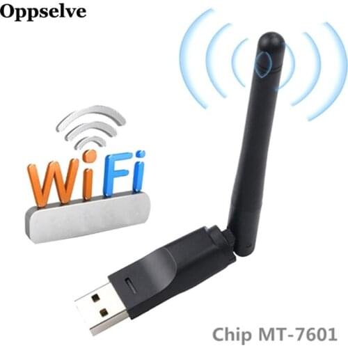 USB Wifi Adapter MT7601 150Mbps 2.4 GHZ Free Driver 802.11ac For PC Desktop Laptop With USB Wifi Adapter Card Rotatable Ethernet