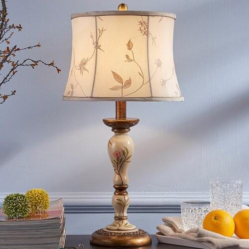 High Grade Art Decorative Table Lamp Modern Minimalist Chinese Style Living Room Table Lamp Made Of Ceramic Hardware 5KG Weight