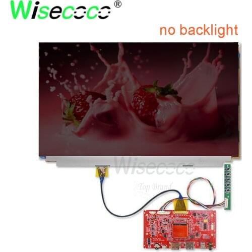 Wisecoco 15.6 inch no backlight IPS LCD screen display with HDMI edp 40 pin driver board for 3D printer DIY project LQ156D1JX02