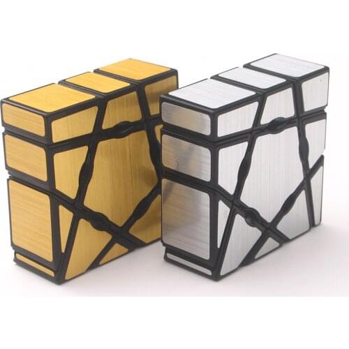 YJ Strange Shape Mirror 1x3x3 Magic Cube Puzzle Toy Magic Cast Coated Cube Toys For Children Kids Educational Gift Toy