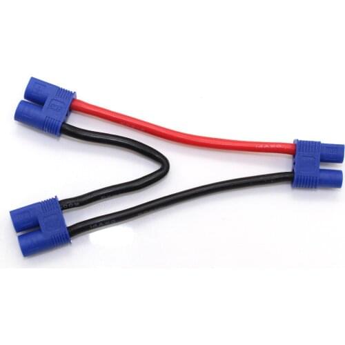 10pcs Series charging line EC3/EC5 with cable 14AWG 80MM