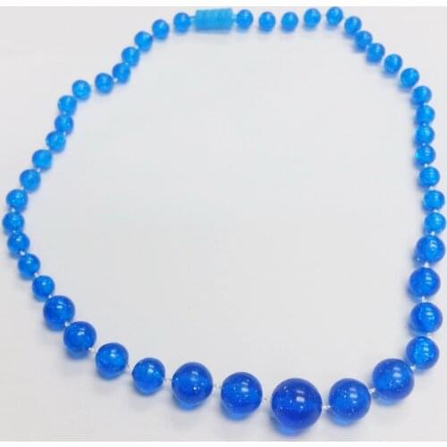 100x Jewelry pearl beans necklace cute for Girls party Home Craft Toys Princess Gift Pinata Loot Fillers Favors Novelty Party