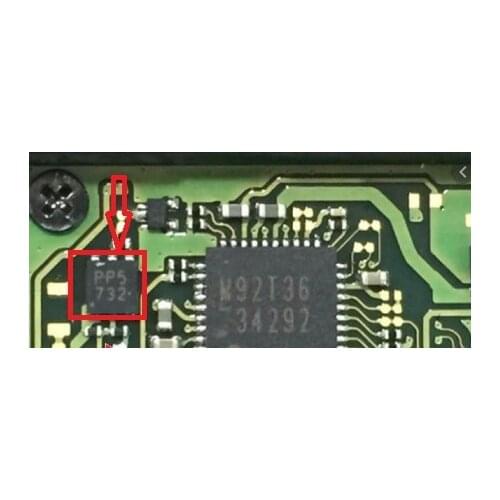 2pcs-50pcs for NS Nintendo Switch console " pp5 " small ic chip on motherboard fix part
