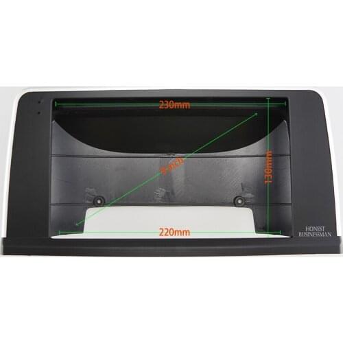 9 INCH Car Audio Frame GPS Navigation Fascia Panel Car dvd Plastic Frame Fascia is suitable for 2013-2016 BMW3
