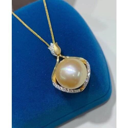 925 Sterling Silver Pendant Mountings Findings Mounts Settings Jewelry Fittings Accessories for Pearls Beads Stones Jade