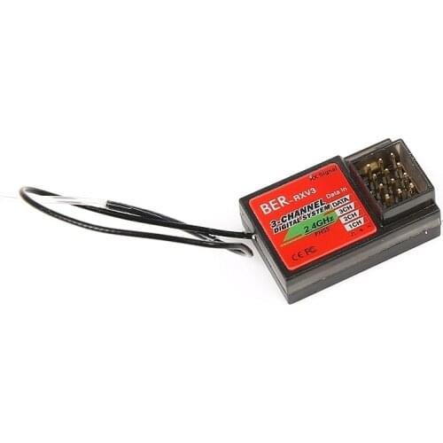 BER-TRC1 RXV3 2.4G 3CH digital receiver system for 1/5 Rovan HPI KM FG BAJA 5B 5T 5SC F5 4WD ON ROAD MCD XS5