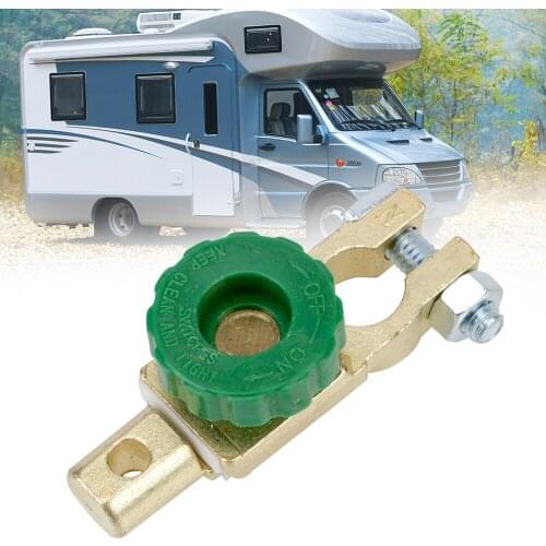 Quick Cut-off RV Car Switch Motorcycle Battery Disconnect Protector Car Battery Switch Universal Battery Terminal Link Switch
