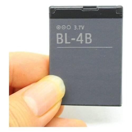 Ciszean 10pcs/lot BL-4B Replacement Battery For Nokia 2505 3606 3608 2670 2660 2630 5000 6111 7070 7088 7370 7373 7500 700mAh