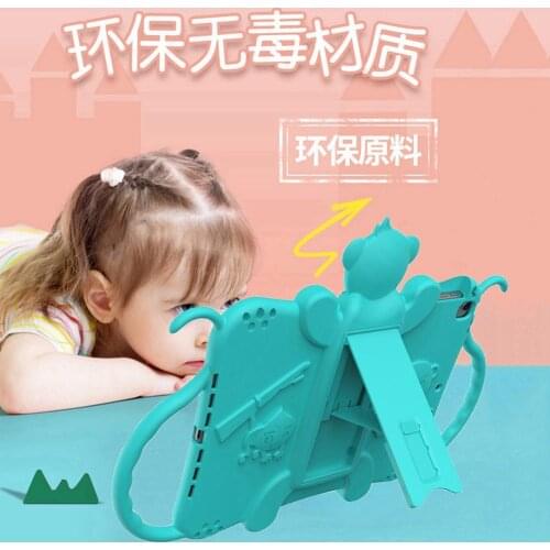 For iPad air/air 2 case For iPad 2018 2017 cover Cute 3D cartoon Monkey soft silicone Kids tablets Coque For iPad Pro 9.7 funda