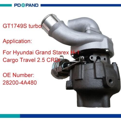 BV43 supercharger compressor turbolader for Hyundai Grand Starex H-1 Travel 2.5L 53039880145 53039700145 53039880127 53039700127