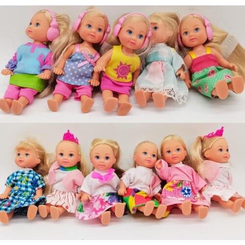 5PCS/LOT 11cm Mini Kelly Dolls Toys For Girls Birthday Gift