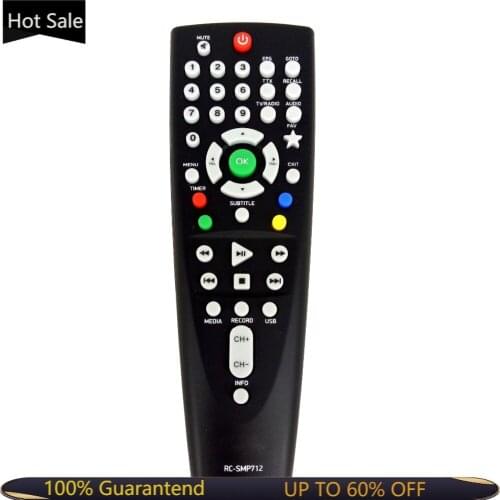 NEW Original Remote Control RC-SMP712 For BBK SMP125HDT2 Set Top Box Fernbedienung