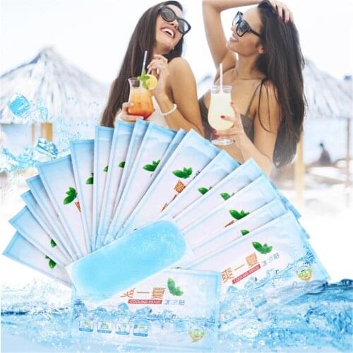 Cooling Patch Heat Sink Summer High Temperature Resistant Gentle Safe Sticker Heatstroke Prevention Relieving Heat Cold Compress