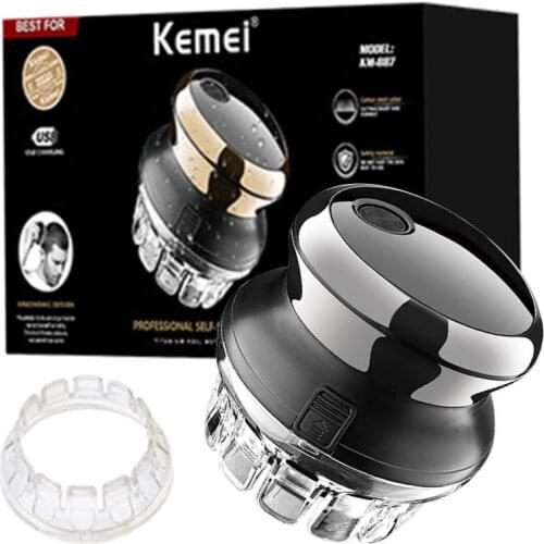 Professional even cut cordless rotary hair clipper hair trimmer UFO electric washable rechargeable machine home haircut kit