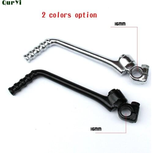 16mm Buraco Motorcycle Kick Starter Lever Start Pedal For 50 70 90 110 125 140 150 160 CC Kayo Ssr Sdg Bse Sujeira Dirt Pit Bike
