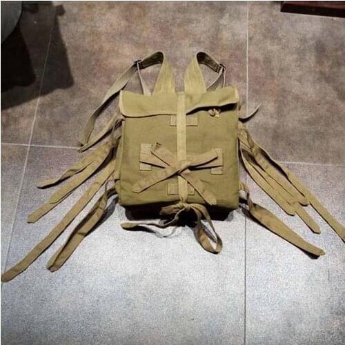 WW2 WWII JAPANESE ARMY 1940 BACKPACK SACK MILITARY WAR TYPE SOLDIER CANVAS BAG Military collect