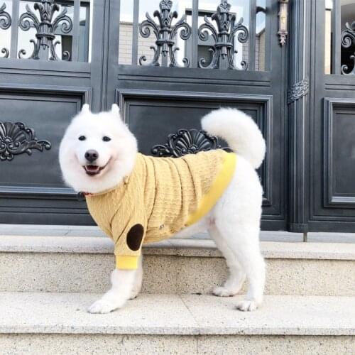 Pet Products Big Dogs Clothes Autumn Winter Apparel For Husky Samoyed