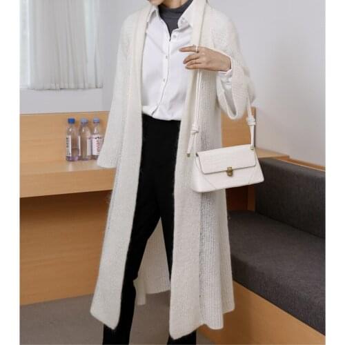 Womens Open Front Loose oversized cape outerwear Casual Knitted Long Maxi Cardigans with Pockets S77