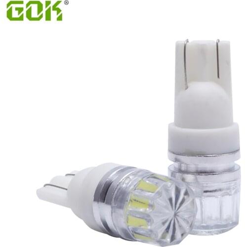 10pcs t10 led bulb w5w t10 2smd 5730 led car T10 Base