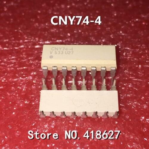 50PCS/LOT CNY74-4 CNY74 DIP-16 Optocoupler isolator photoelectric output