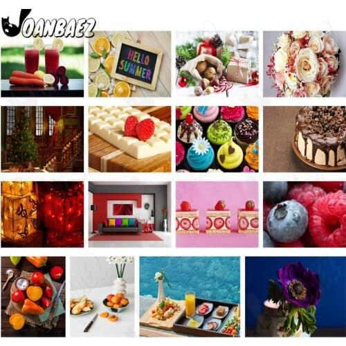 Fruit Cake 5D Diy Diamond Painting Christmas Tree Round Diamond Art Inlaid Home Room Wall Decoration Accessories