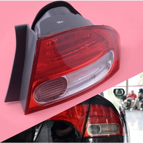 Auto ABS Right Side Outer Rear Tail Light Lamp Fit For Honda Civic Sedan 2009 2010 2011
