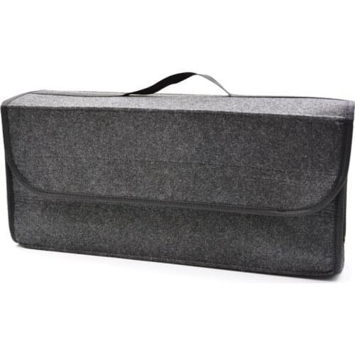 Car Felt Storage Box Trunk Bag Vehicle Tool Box Multi-use Tools Organizer Bag Carpet Folding Automobiles Back Seat Organizer