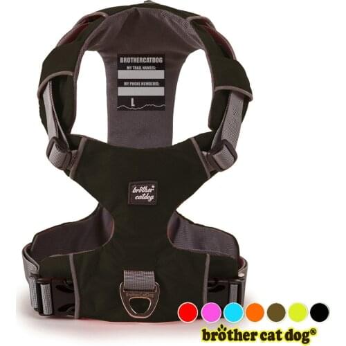 Brand Pet Dog Harness 3M Reflective Collar Harnesses For Dogs Pets Service Dog Belt German Shepherd Pit Bull Pet Shop Products