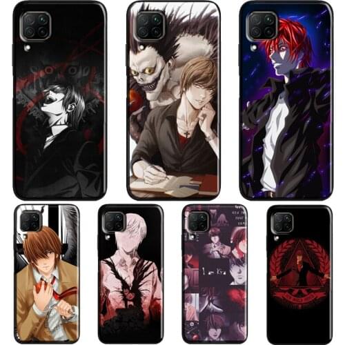 Light Yagami DEATH NOTE Case For Huawei P20 Lite P40 P30 Pro Nova 5T P Smart Z 2019 2021 Honor 10 Lite 9X 8X Cover
