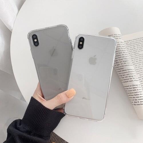 Air Cushion Phone Case for iPhone XS Max Anti-Knock iPhone 12 Pro Cover iPhone 11 Case Clear 7 8 Plus X XR 11pro 12mini 12promax