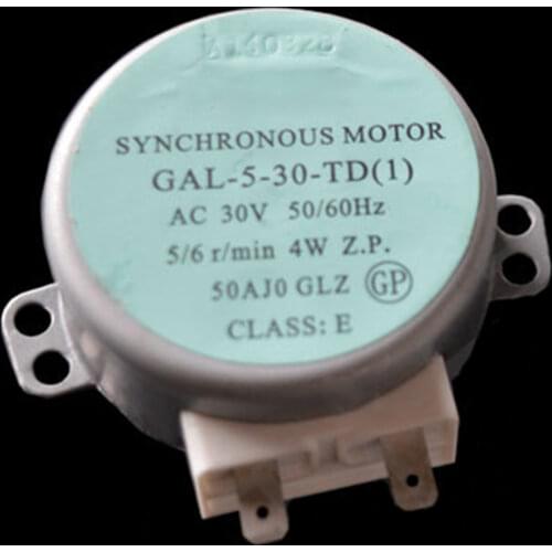 1PC Turntable Motor Synchronous Motor GAL-5-30-TD 30V 4W for GALANZ Microwave Accessories New