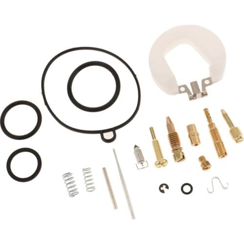Alloy and Rubber Carburetor Carb Rebuild Kit for 50cc 70cc 90cc 110cc ATV Dirt Bike with Seat